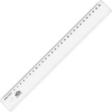 Hatas Geniş Plastik Cetvel 30 cm - Çok Renkli