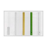 Hatas Neon 20 Cm Cetvel Geniş
