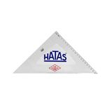 Hatas Öğrenci Gönyesi 45 Derece Plastik 30 CM 0802-20 Lİ PAKET-20-LI-PKT