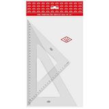 Hatas Teknik Okul Öğrenci Gönye Seti Büyük Boy (32 cm) 30-60-90 ve 45-45-90