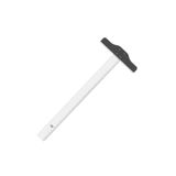 HATAS Tekniker Mika 75 cm T Cetveli, Metal Malzeme, Beyaz