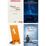 Hatasız Düşünme Sanatı - Rolf Dobelli + Kuzey Işıklarının Şarkısı + Telefon Tutucu + Bir Kar Tanesi