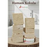 Hataybook Hamam Kokulu Saf Beyaz Sabun 7 Adet 900gr