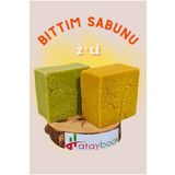 Hataybook Siirt Bıttım Sabunu Yeşil Ve Sarı Bıttım Toplam 2 Adet