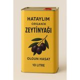 Hataylım Organik Olgun Hasat Zeytinyağı 10 Litre Teneke - 10 lt