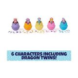 Hatchimals Canlı, Pembe ve Sarı Yumurta Karton Oyuncak, Kendinden Kuluçka Yumurtalarında 6 Mini Figürlü, 11 Aksesuar, Kız ve Erkek Çocuk Oyuncakları 3 Yaş ve Üzeri - standart