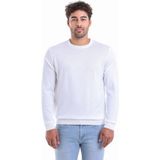 Hatemoğlu 3412ETC2A012 Ekru Regular Fit %100 Pamuk Bisiklet Yaka Triko Erkek Kazak