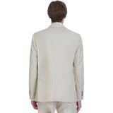 Hatemoğlu Bej Comfort Fit Mono Yaka Klasik Takım Elbise - 6 Drop - 48
