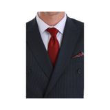 Hatemoğlu Bordo Çizgili Kravat 261810etc001 297 Bordo