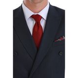Hatemoğlu Bordo Çizgili Kravat Şık Tasarım 100% Micro Polyester Erkek Kullanımı İçin - Standart
