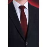 Hatemoğlu Bordo Düz Kravat