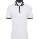 Hatemoğlu Erkek Beyaz Regular Fit %100 Pamuk Polo Yaka Tişört - XL