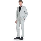 Hatemoğlu Gri Comfort Fit Mono Yaka Klasik Takım Elbise - 6 Drop - 50