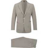Hatemoğlu Haki Performans Suit Slim Fit Takım Elbise - 6 Drop - 48