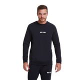 Hatemoğlu Lacivert Regular Fit Pamuklu Bisiklet Yaka Sweatshirt