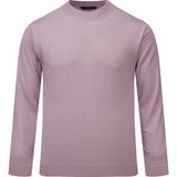 Hatemoğlu Pembe Regular Fit Yarım Balıkçı Yaka Yünlü Kazak