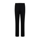 Hatemoğlu Siyah Desenli Regular Fit Kanvas Pantolon