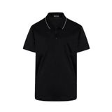 Hatemoğlu Siyah Regular Fit %100 Pamuk Merserize Polo Yaka Tişört