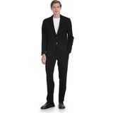 Hatemoğlu Siyah Slim Fit Mono Yaka Casual Takım Elbise - 6 Drop - 46