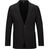 Hatemoğlu Siyah Slim Fit Mono Yaka Casual Takım Elbise - 6 Drop - 52