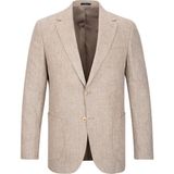Hatemoğlu Vizon Comfort Fit Mono Yaka Yünlü Ceket - 54