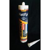 Hatfix 10 Adet Silikonize Mastik 450GR Beyaz