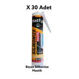 Hatfix Erdoğankardeşler Beyaz Silikonize Mastik