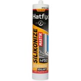 Hatfix Silikonize Mastik Kahve Hf 50