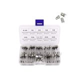 Hatfon Elektronik Cam Sigorta Seti 6x30 mm 72 Adet 9 Çeşit 250V Kutulu