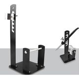 Hatfon Elektronik Havya Sehpası - Havya Standı Metal Lehim Makara ve Kalem Havya Tutuculu 110X110 mm (Süngersiz)