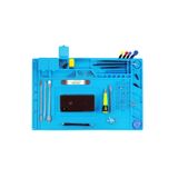 Hatfon Elektronik Silikon Çalışma Tamir Pedi S160 450x300mm Isıya Dayanıklı Manyetikli