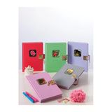 Hatıra Defteri Kilitli Uğur Böceği Seri 128 Yaprak 14X20 Cm Bhe0491 (Asorti)