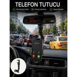 Hatıra Kutusu Ayarlanabilir Dikiz Aynası Telefon Tutucu Görüş Açısını Engellemeyen Araç Aparatı - Lisinya