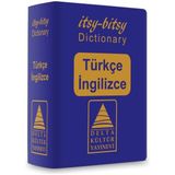 Hatıra Kutusu Delta Kültür Türkçe - Ingilizce Mini Sözlük