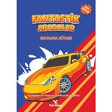 Hatıra Kutusu Fantastik Arabalar Boyama Kitabı