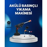 Hatıra Kutusu Kablosuz Taşınabilir Basınçlı Yıkama Tabancası Köpük Şişeli ( Lisinya )