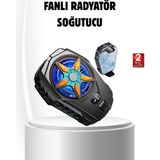 Hatıra Kutusu Oyun Telefonu Soğutucu Fan – Sessiz ve Kompakt Mobil Soğutma Cihazı - Lisinya