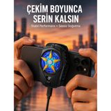 Hatıra Kutusu Oyunlar Için Telefon Soğutucu – 65-85 mm Uyumlu, Dijital Ekranlı Yeni Nesil - Lisinya