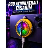 Hatıra Kutusu Rgb Işıklı Manyetik Telefon Oyun Soğutucu Fan - Lisinya