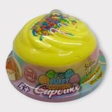 Hatıra Kutusu Slimy Puffy Cotton 22 gr - Sarı Slime (Lisinya)
