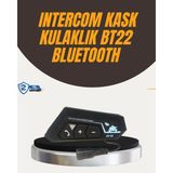 Hatıra Kutusu Su Geçirmez BT22 Bluetooth Kask Kulaklığı Gps ve Müzik Uyumlu ( Lisinya )