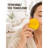 Hatıra Kutusu Su Geçirmez Titreşimli Yüz Temizleme Cihazı Yumuşak Silikon Cilt Bakım Fırçası - Lisinya