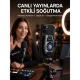 Hatıra Kutusu Telefon Soğutucu Fan Güçlü Hava Akışı ile Etkili Soğutma - Lisinya