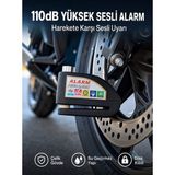 Hatıra Kutusu Yüksek Sesli 110DB Çelik Disk Kilidi Su Geçirmez Yeni Nesil - Lisinya