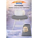 hatish Mama Sandalyesi Örtüsü Ve Taşıma Kılıfı Siyah
