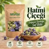 Hatmi Çiçeği - 50 gr | %100 Doğal ve Katkısız: Renklendirici, koruyucu veya yapay katkı maddesi içermez.