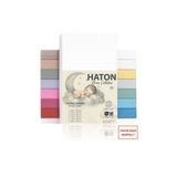 Haton Home %100 Pamuklu Lastikli Bebek Çarşafı 70x120 Beyaz | OEKO-TEX Sertifikalı, Terletmez, Kaymaz