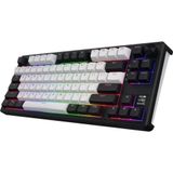 Hator Skyfall Mag Ultima Wireless White-Black %80 Hator Aurum Ice Manyetik Switch 8k Hz Hall Effect Hotswap Rgb Kablosuz Ingilizce Mekanik Gaming Klavye (HTK3880)