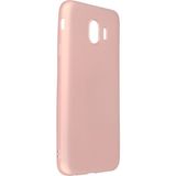 Hatreds Samsung Galaxy J4 Kılıf Yumuşak Darbe Emici Lansman Silikon Kılıf - Rose Gold