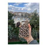 Hatreds Samsung Galaxy S24 Ultra Kılıf Leopar Desenli İpeksi Dokulu A+ Kalite Kapak Leopar Desenli